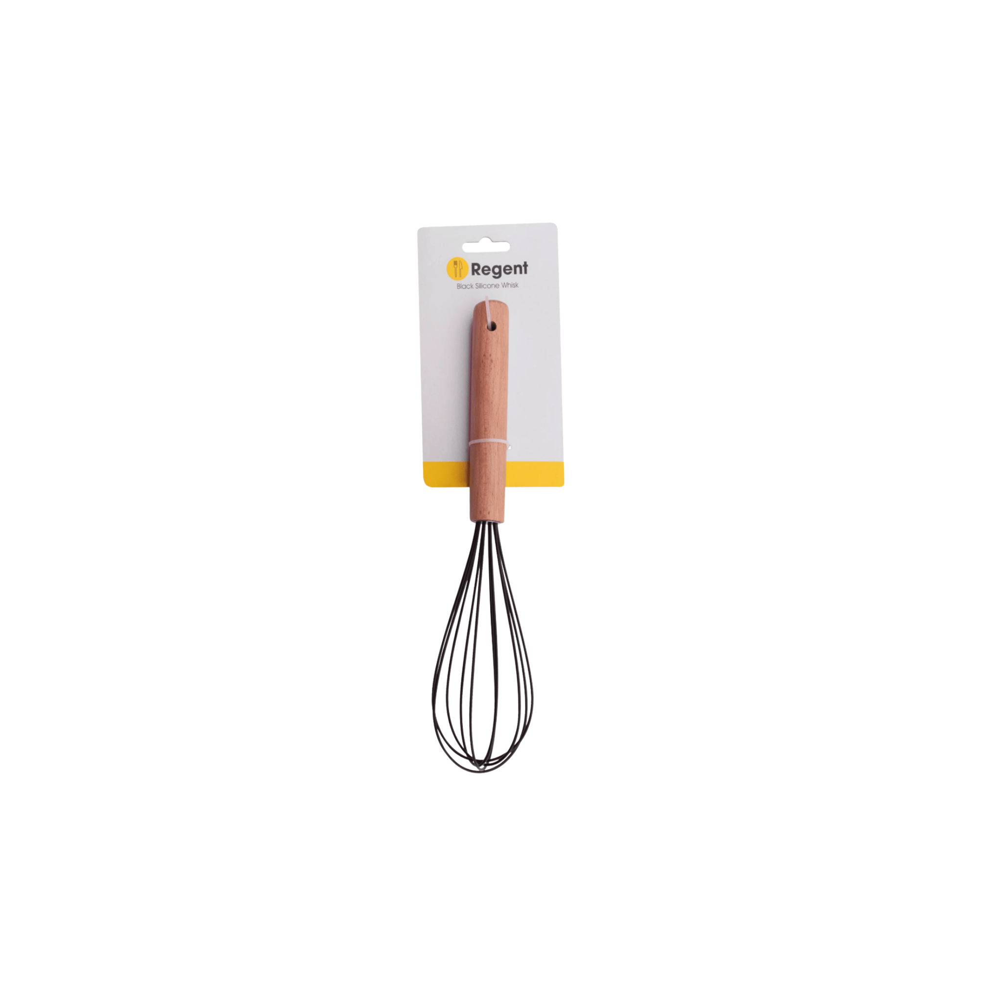 Regent Kitchen Whisk – Silicone & Beechwood – 260mm