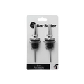Bar Butler Free Flow Pourer – Stainless Steel – 2 Pack
