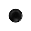 Studio Black – Flat Bowl – 11cm – Black Porcelain