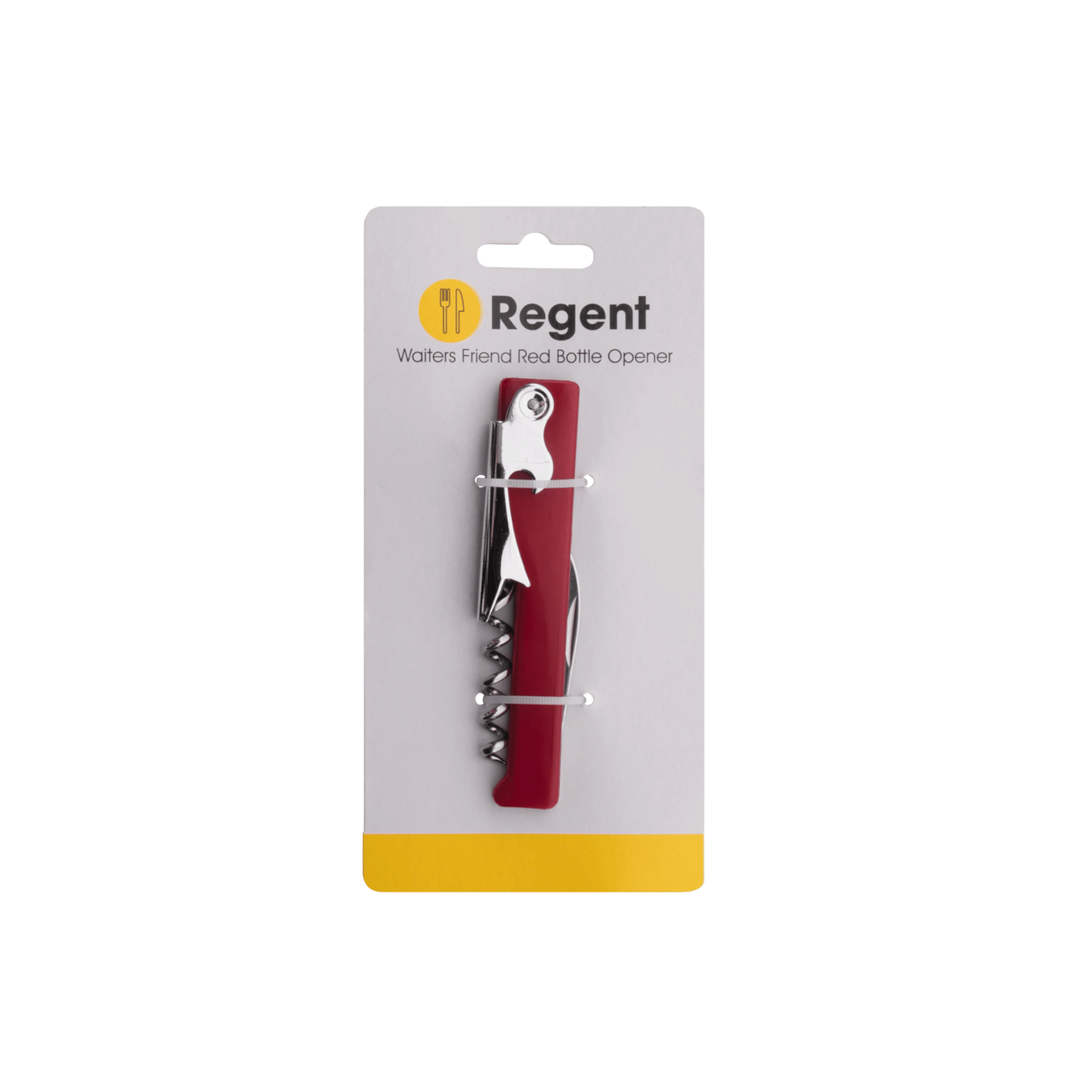Regent Kitchen Waiters Friend Opener Red, (110X10X20Mm)