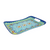 Melamine Serving Tray Blue Moroccan Mandala