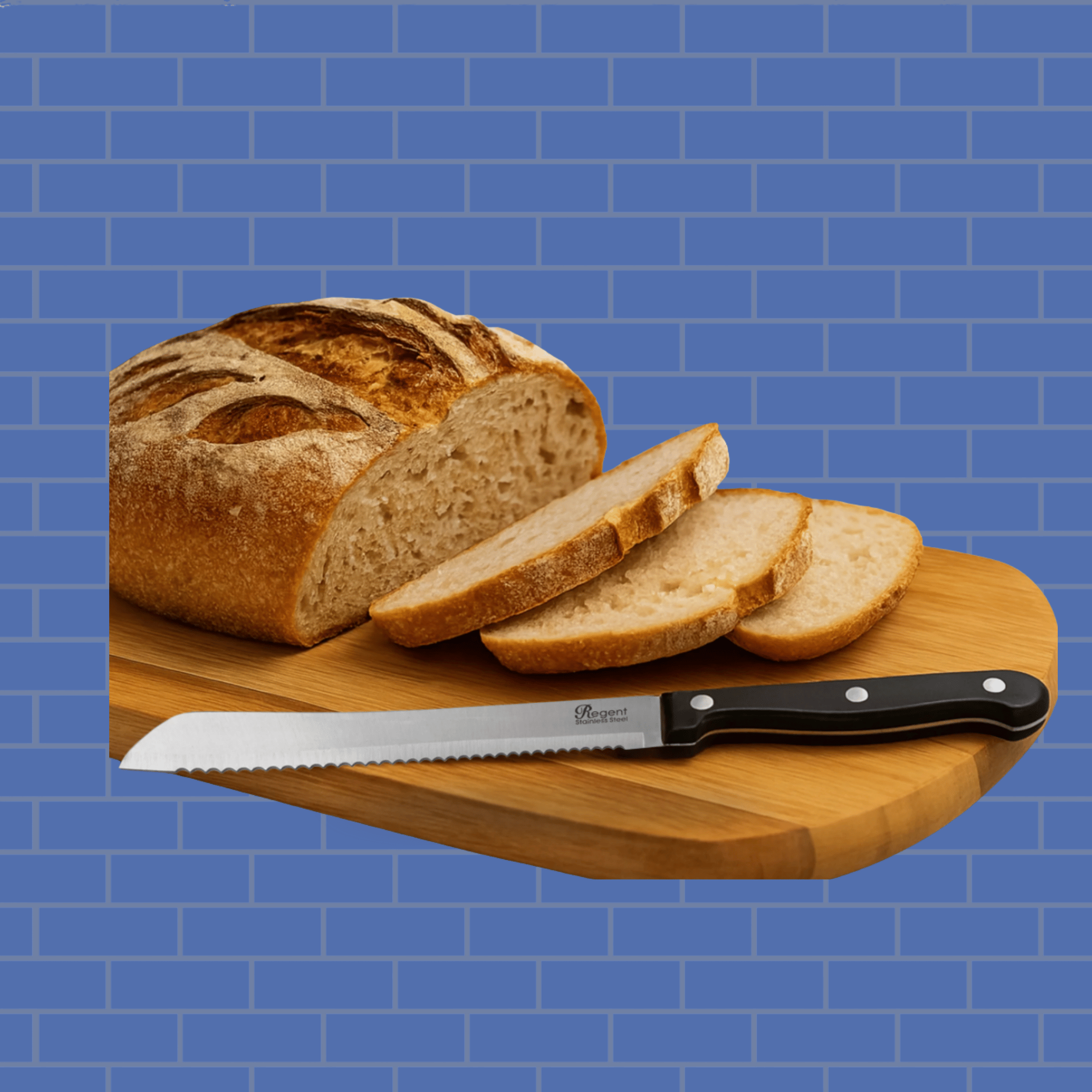 Regent Kitchen Bread Knife - 320x25x13mm