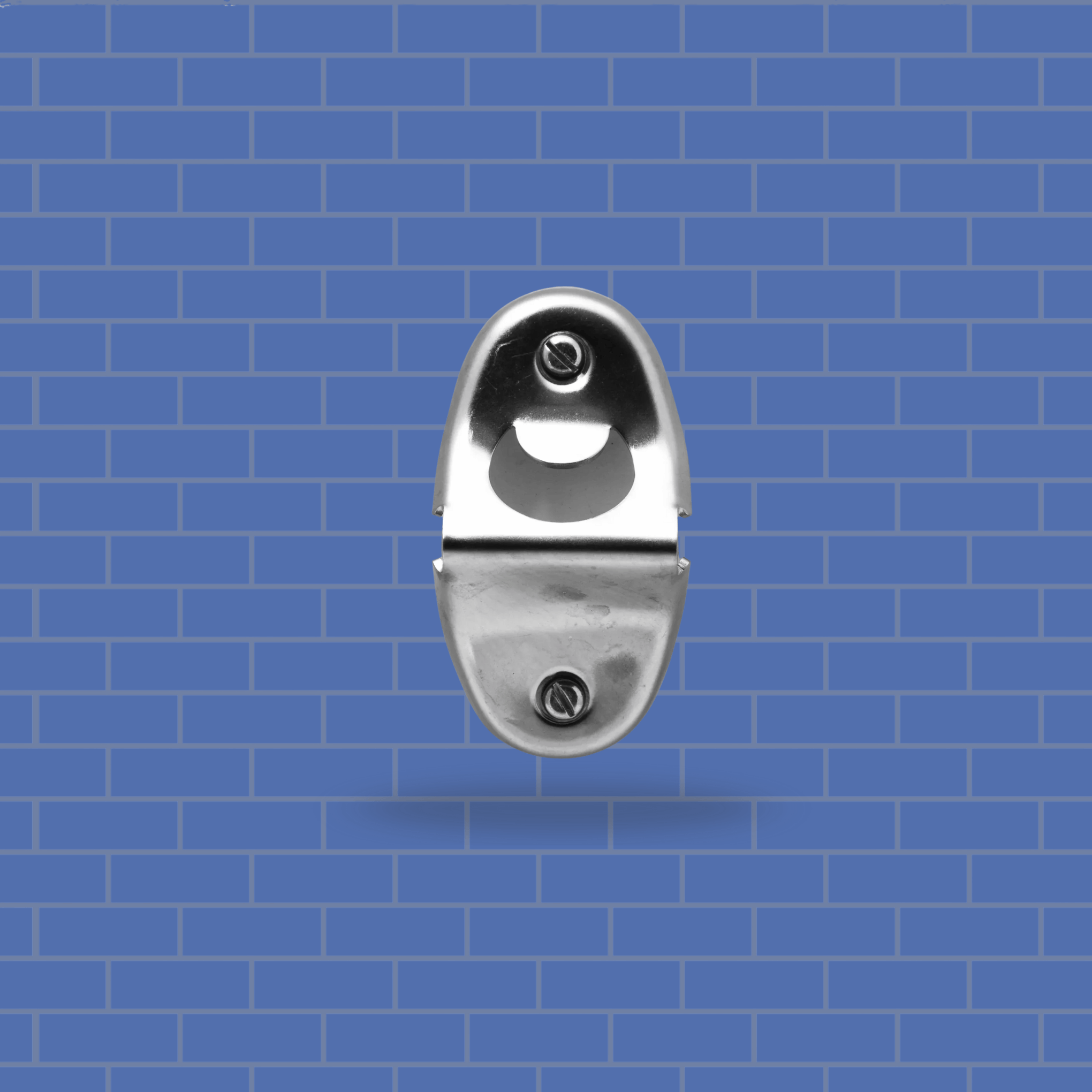 Bar Butler Wall Mount Bottle Opener - Stainless Steel - 98 x 50 x 35mm