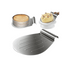 Regent Bakeware Round Cake Lifter Stainless Steel - 260Mm:Dx340Mm
