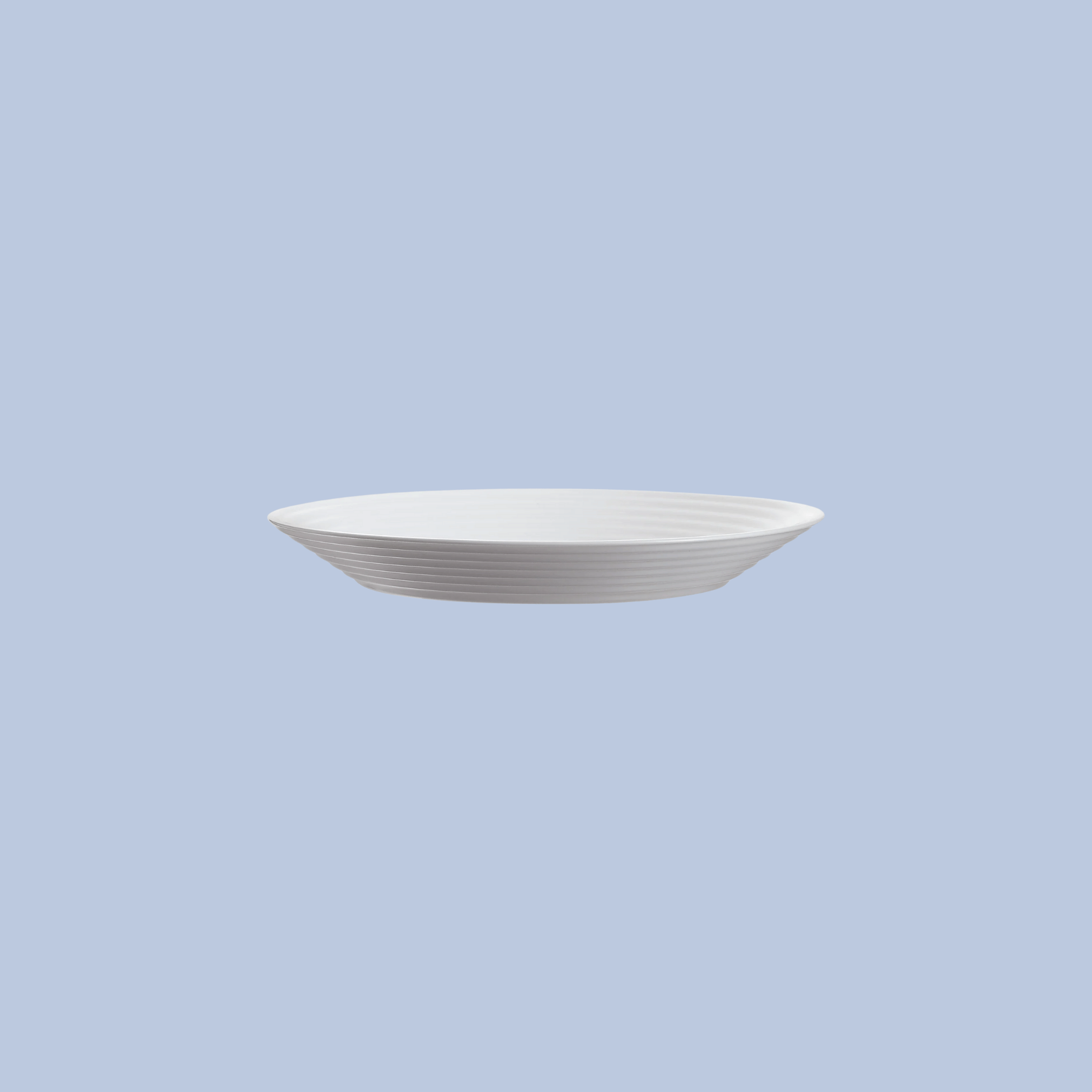 Luminarc Stairo Soup Bowl – White Tempered Glass – 230mm