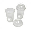 Plastic 500x Cups & 500x Lids - 230ml