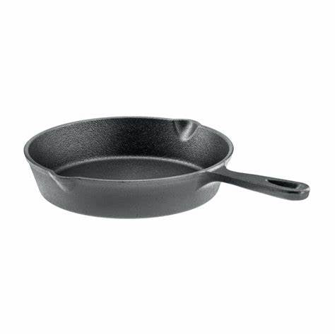REGENT COOKWARE CAST IRON FRYING PAN WITH HANDLE, (290/200MM:DX40MM) Regent