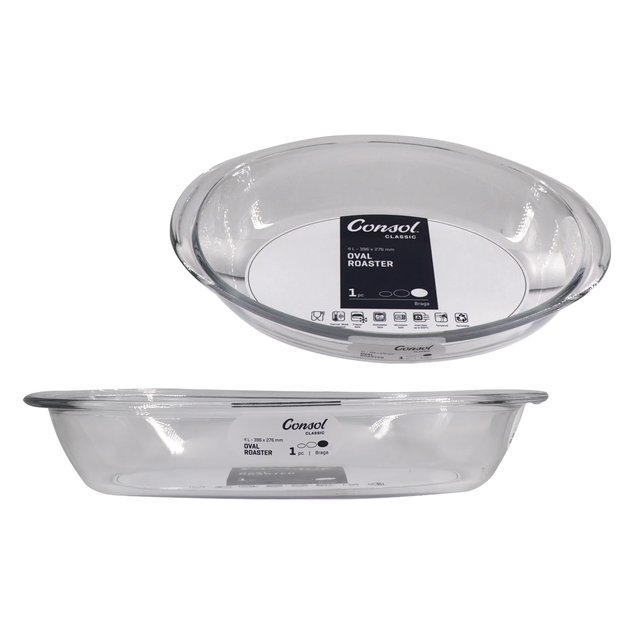 Consol Braga Oval Roaster 4L