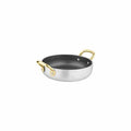 REGENT COOKWARE PAN WITH 2 BRASS HANDLES NON-STICK ALUMINIUM, 600ML (195X150MM:DX40MM) Regent