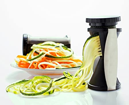 REGENT KITCHEN VEGETABLE SPIRALIZER, (118MMX75MM DIA)